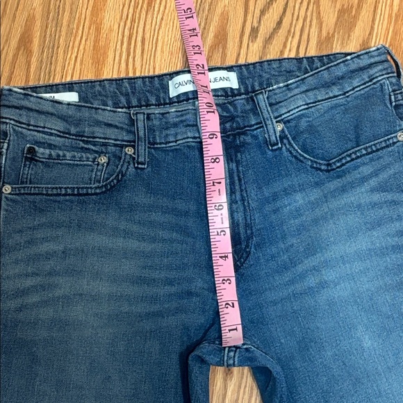 Men’s Calvin Klein Jeans Dark Blue Straight Leg 32 x 30 - Picture 5 of 9